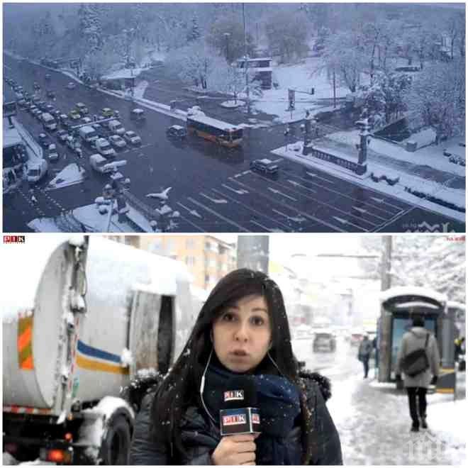 САМО В ПИК TV! София затрупана от снега - вижте НА ЖИВО какво се случва в столицата