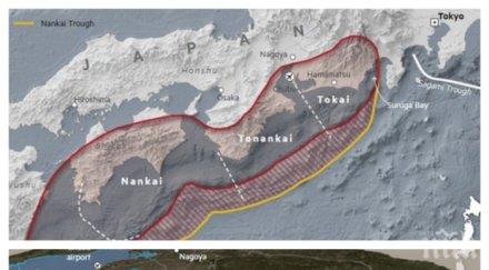 страшна прогноза учени предупредиха мега земетресение удря япония
