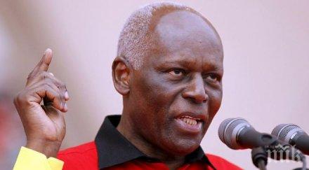 управляващият 1979 ангола президент кандидатира отново поста