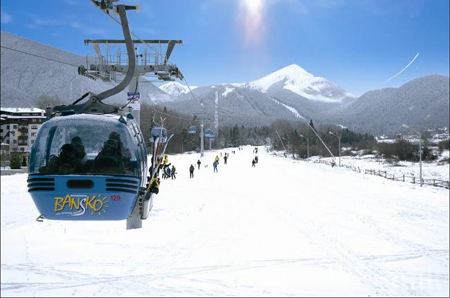 В Банско привличат туристи със ски на промоция