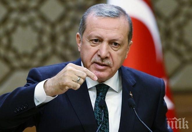 Ердоган: ЕС да се откаже от безсмислената враждебност към Турция