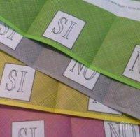 Избирателните секции в Италия затвориха врати