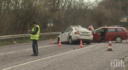 ново меле пътя русе бяла пиян шофьор попиля две коли чудо жертви