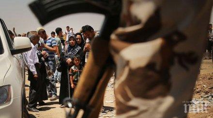 жени деца напускат държания ислямска държава либийски град сирт