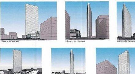 отлагат строителството три небостъргача софия