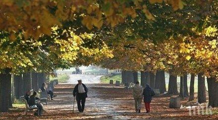 понеделник започва ясно тихо време сутринта студено