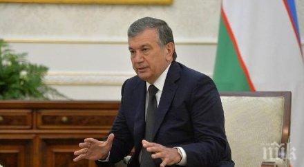 узбекистан нов президент щаба шавкат мирзийойев обявиха победа