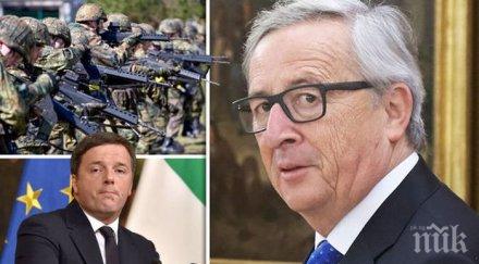 юнкер изцепи разпад еврозоната означава трета световна война