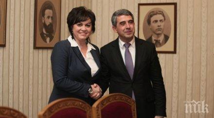 плевнелиев връчва мандат съставяне правителство бсп