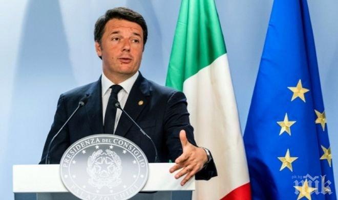 Първите резултати от референдума в Италия показват, че предложенията в него са отхвърлени