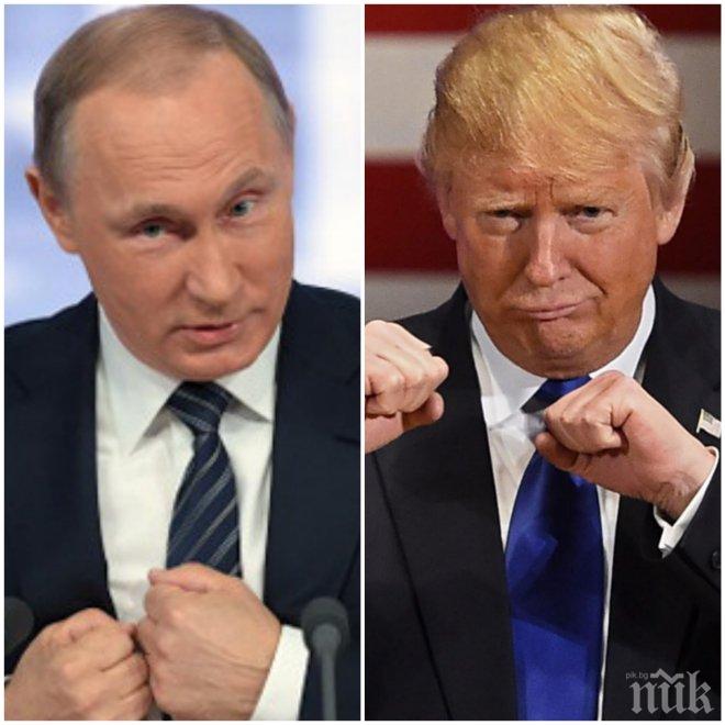 Путин изчетка Тръмп: Умен е!