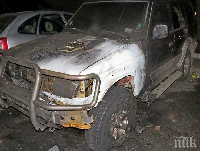 Изгорелият джип в Бургас, запален за отмъщение