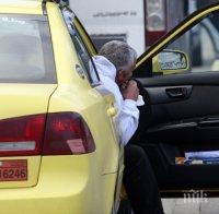 Таксиджии се вдигнаха на протест срещу новия данък в Пловдив