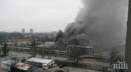 извънредно голям пожар избухна оранжерия враца