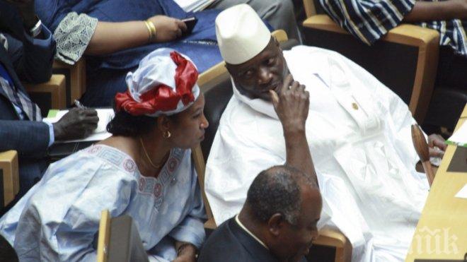 Президентът на Гамбия скочи срещу изборите, сложили край на 22-годишното му управление