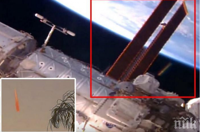 СЕНЗАЦИЯ! Голям извънземен кораб се появи до Международната космическа станция