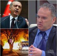 ЕКСКЛУЗИВНА ВЕРСИЯ! Владимир Чуков: Мишената на атентаторите в Истанбул може да е бил Ердоган