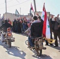 ПОБЕДА! Сирийската армия пое пълен контрол над Алепо, в града празнуват свободата