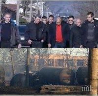 ИЗВЪНРЕДНО В ПИК! Борисов пристигна в Хитрино: Жертвите ще са повече от пет! Не гасим огъня, защото цистерните стават по-опасни (ОБНОВЕНА)