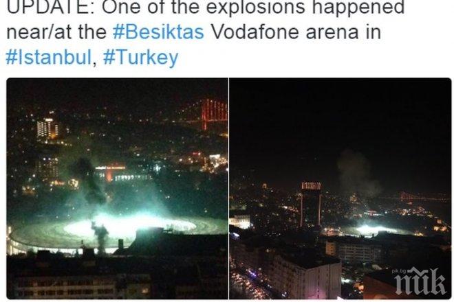 Извънредно: Две експлозии в Истанбул, 20 души са пострадали (ВИДЕО)