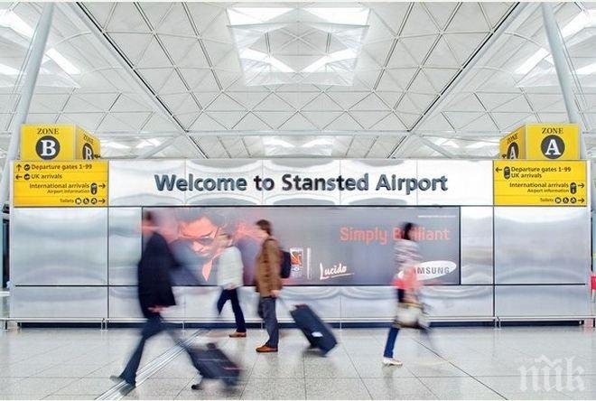 ИЗВЪНРЕДНО: Задържаха предполагаем терорист на летище Станстед, Лондон
