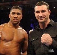Джошуа: Победа над Кличко ще ме превърне от шампион в легенда