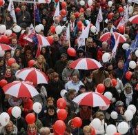 Масови протести на годишнината от военното положение в Полша