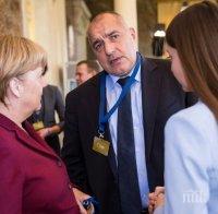 ПЪРВО В ПИК! Борисов в гореща среща с Меркел (СНИМКИ)