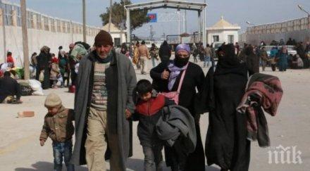 турция вдига палатков лагер 000 бежанци алепо