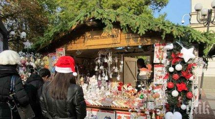 дни коледа традиционният немски базар вече центъра софия
