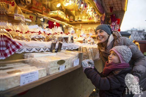 Коледен фермерски пазар предлага вкусотии в София