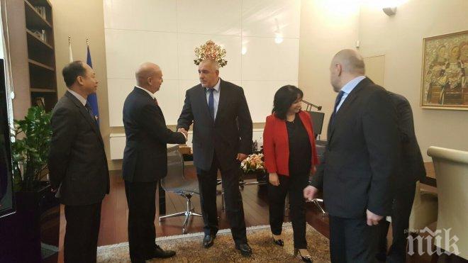 ПЪРВО В ПИК! Борисов се срещна с китайски инвеститори за АЕЦ Белене (СНИМКИ)