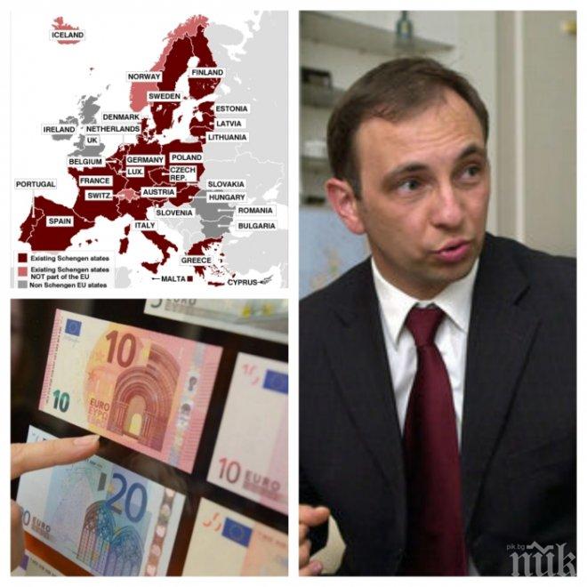 САМО В ПИК! Ексвицепремиерът и министър на икономиката Николай Василев за еврото, рисковете и кой не ни иска в Еврозоната и Шенген