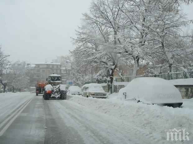 ВАЛИ СИЛНО! В Ловеч снежната покривка е 11 см
