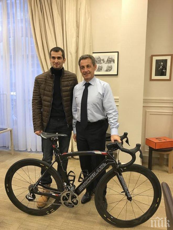 Никола Саркози ще кара българско колело

