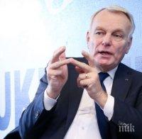 Френският външен министър е посетил опустошен от урагана „Матю“ град в Хаити