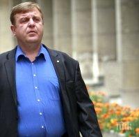 Каракачанов: Няма да има правителство без Борисов начело
