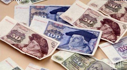 сантимент германците пазят солидни суми старата национална валута