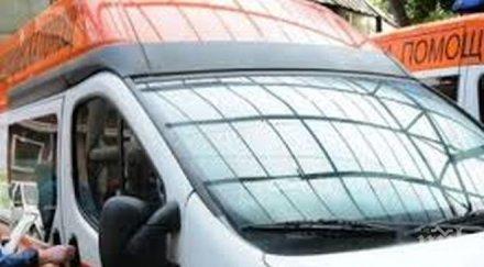 джигит влезе насрещното помете друга кола помля себе