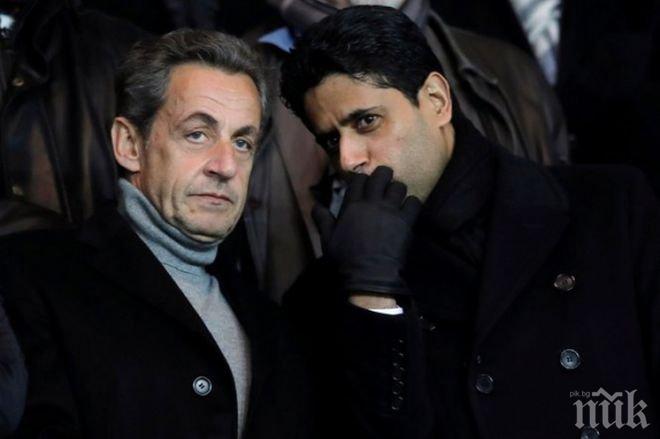 СЕНЗАЦИЯ! Никола Саркози става президент на ПСЖ