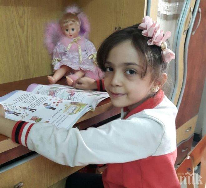 ДОБРА НОВИНА! Евакуираха малката Бана с разтърсващите писма от Алепо