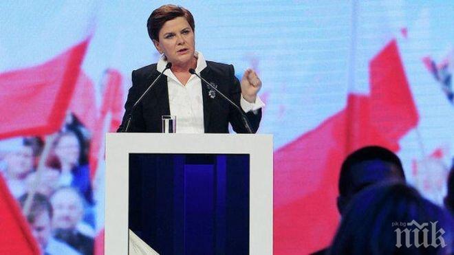 Полският премиер Шидло призова опозицията към диалог