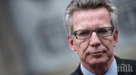 емоционално вътрешният министър германия отстъпим враговете свободата вече победили