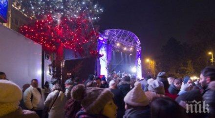 полицията раздава джобни аларми жените празнуват нова година центъра виена