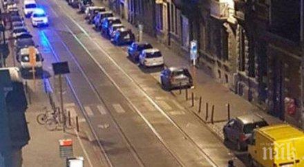 брюксел става страшно тежковъоръжени полицаи блокираха града