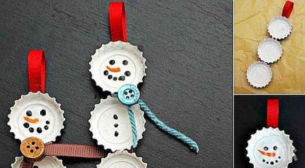 деца превърнаха отпадъци коледна украса