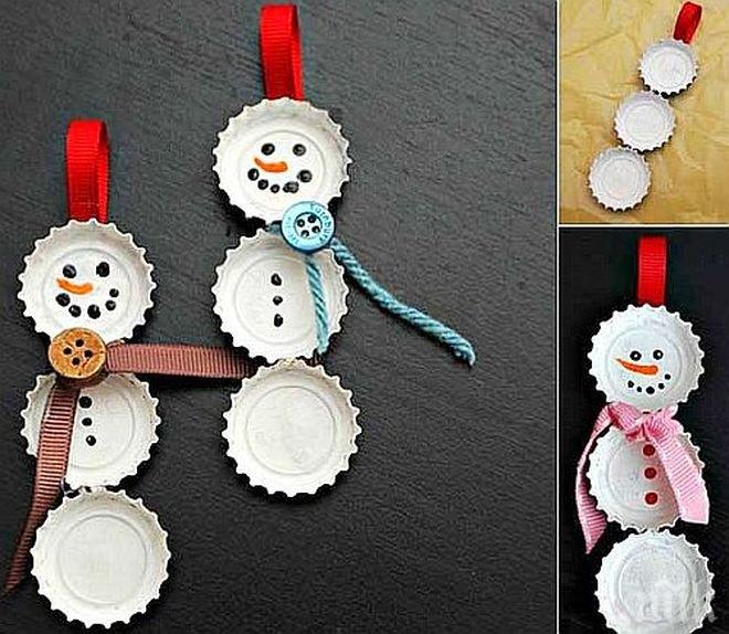 Браво! Деца превърнаха отпадъци в коледна украса

