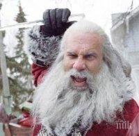 УЖАС! Крадци, облечени като Дядо Коледа, обират наивни клиенти по магазините 
