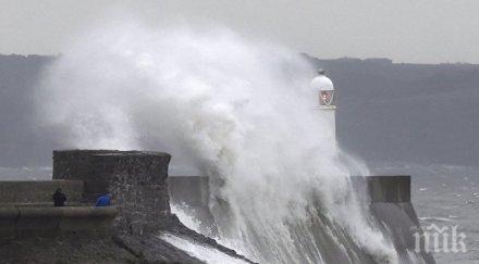 ураганът барбара удари шотландия