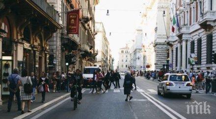 строги мерки забраниха камионите центъра рим